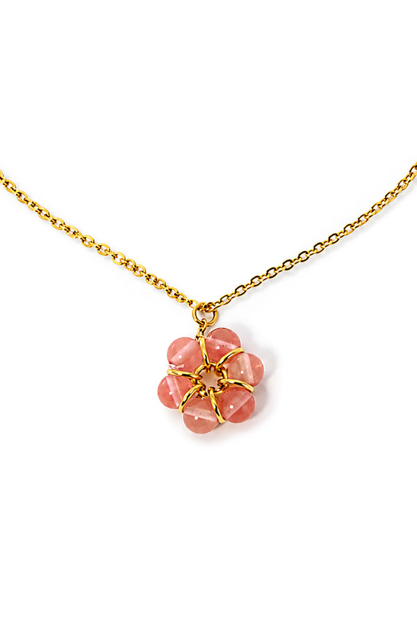 Collar Beaded Flower