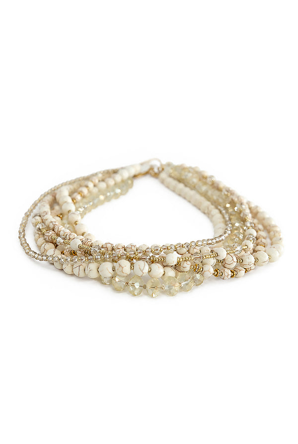 Collar Capas Marfil