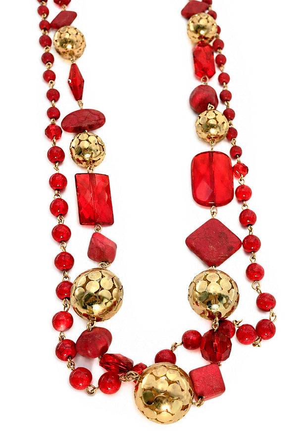 Collar Golden Spheres