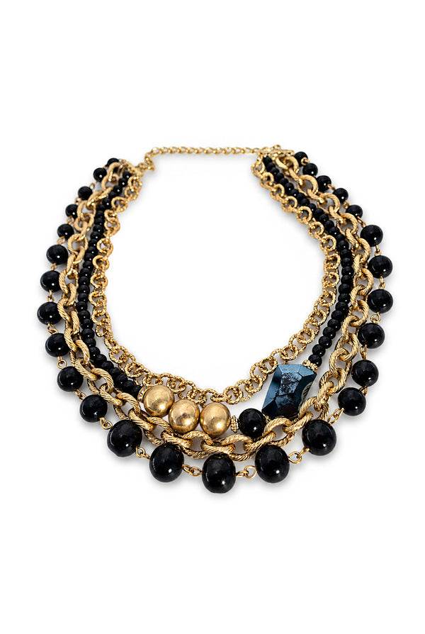 Collar Golden Black