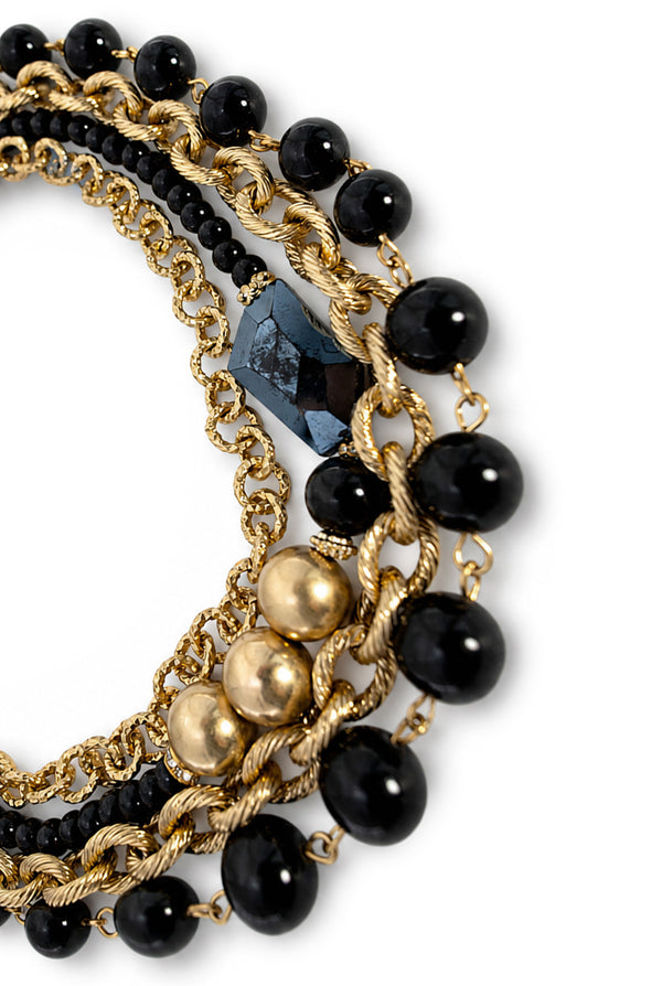 Collar Golden Black