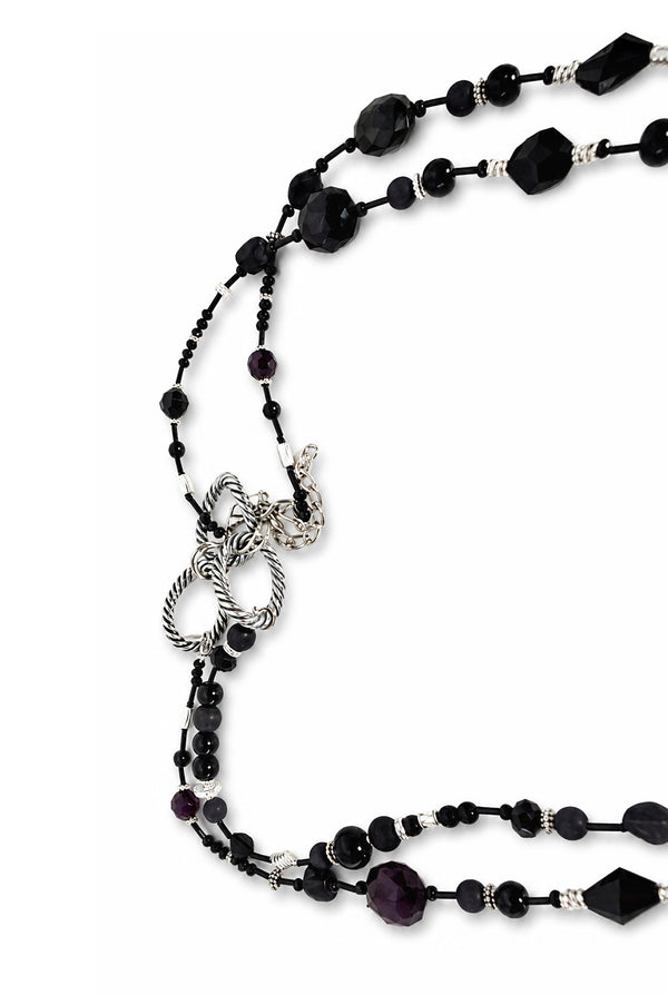 Collar Silver Black