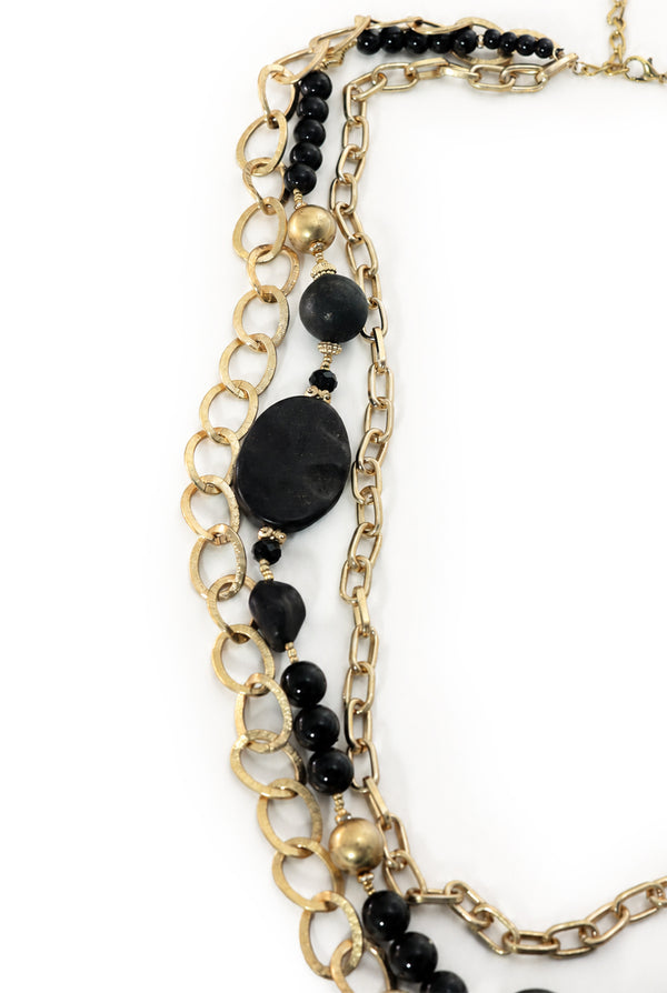 Collar Golden & Black