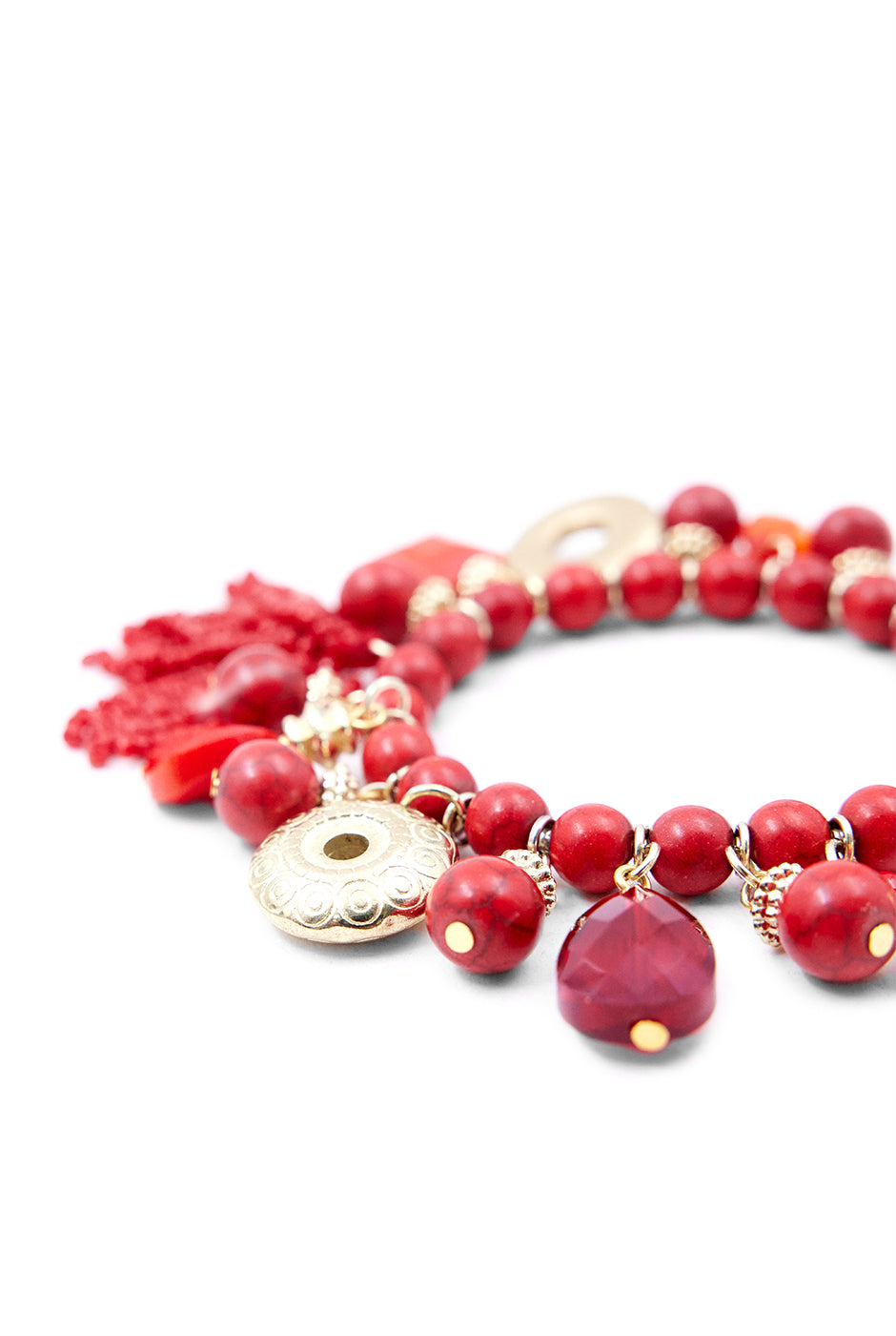 Pulsera Boho Red