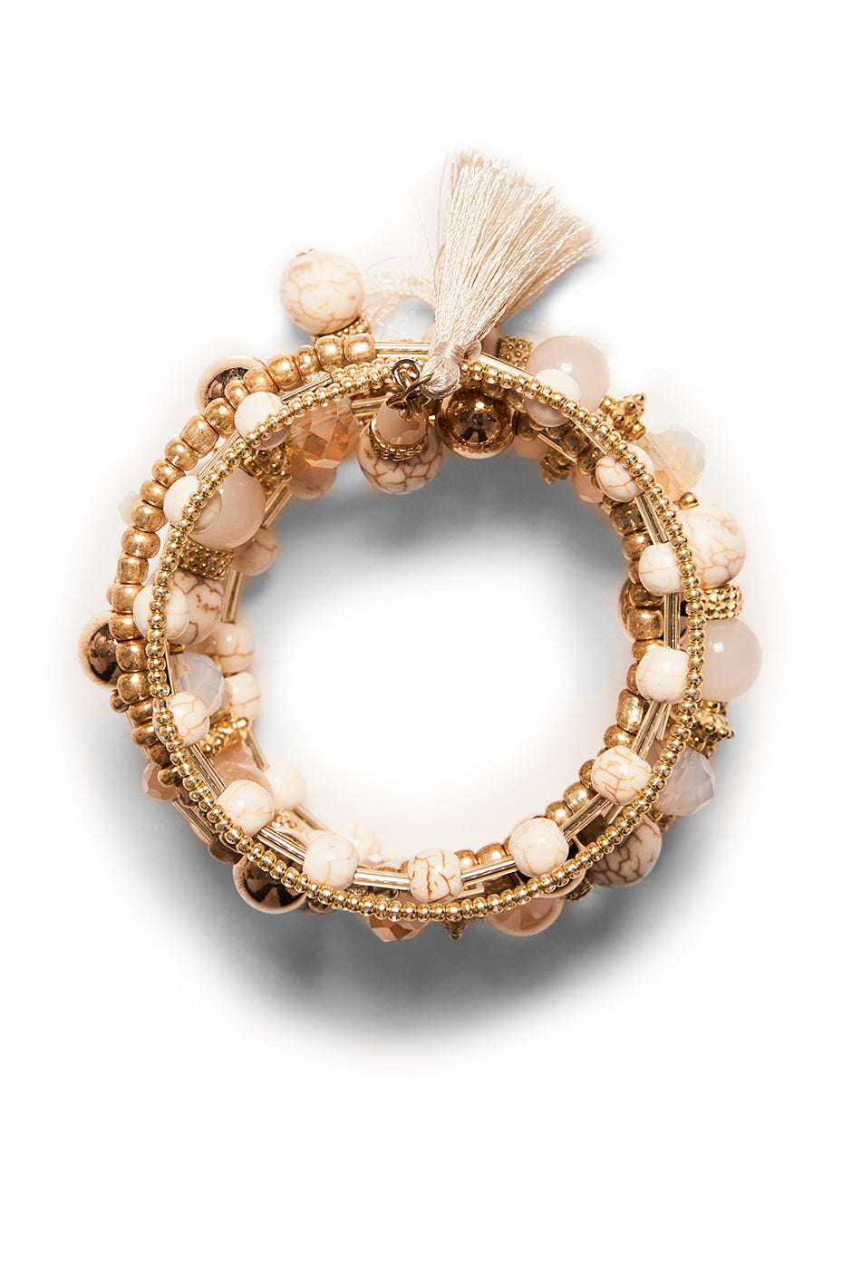 Pulsera Spiral Pearly