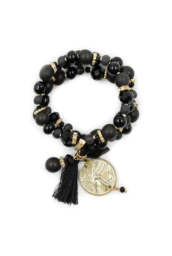 Brazalete Golden Black