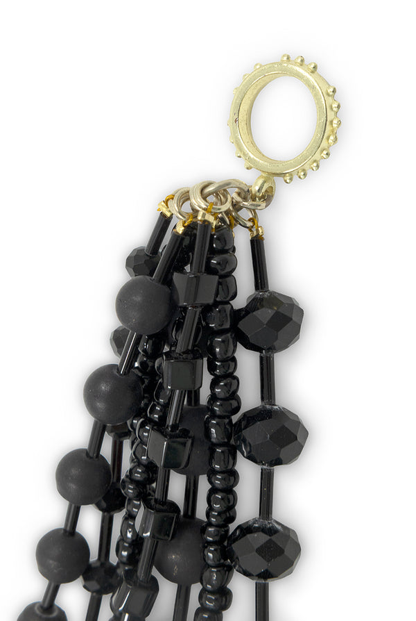 Pulsera Black Beads