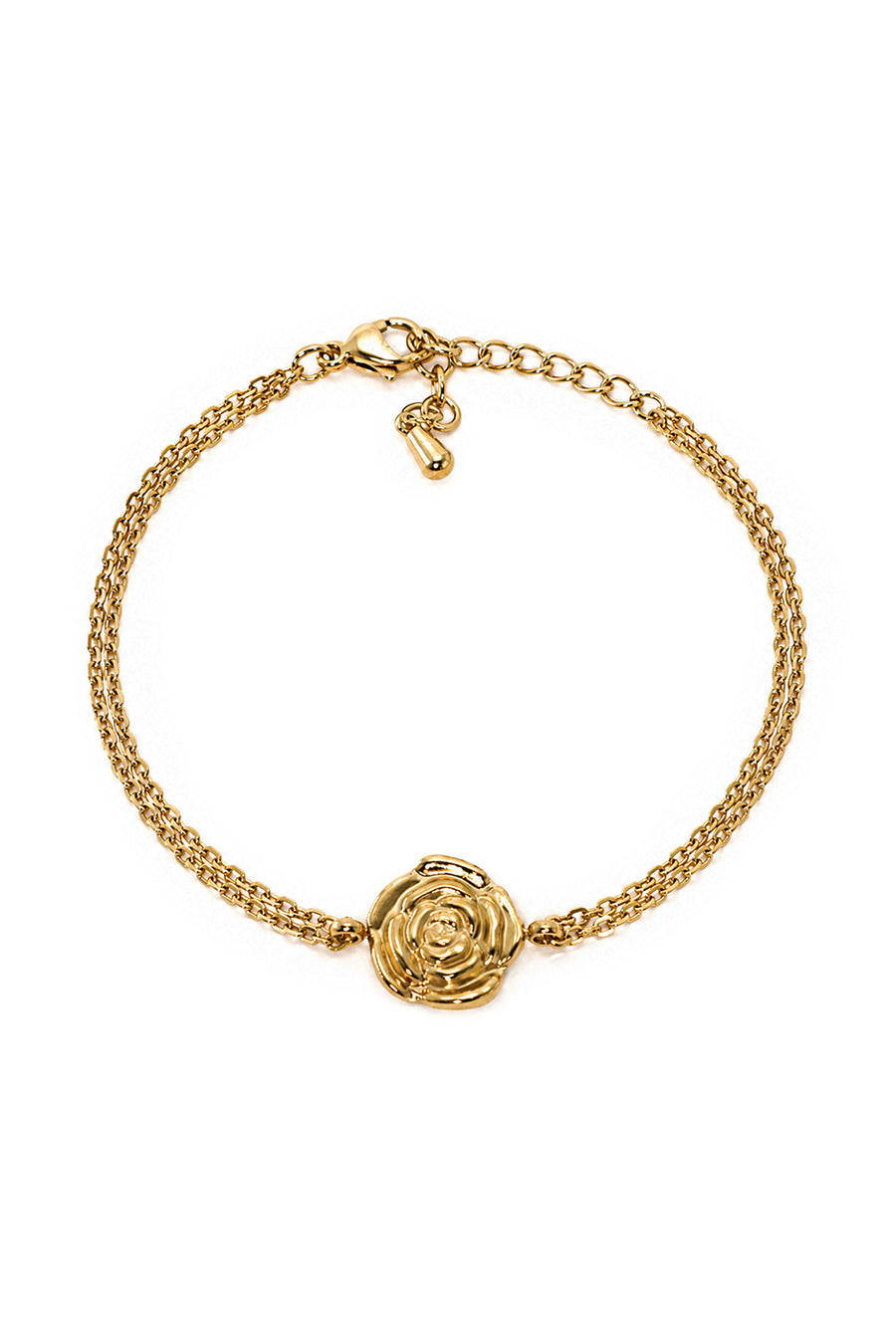 PULSERA GOLDEN ROSE