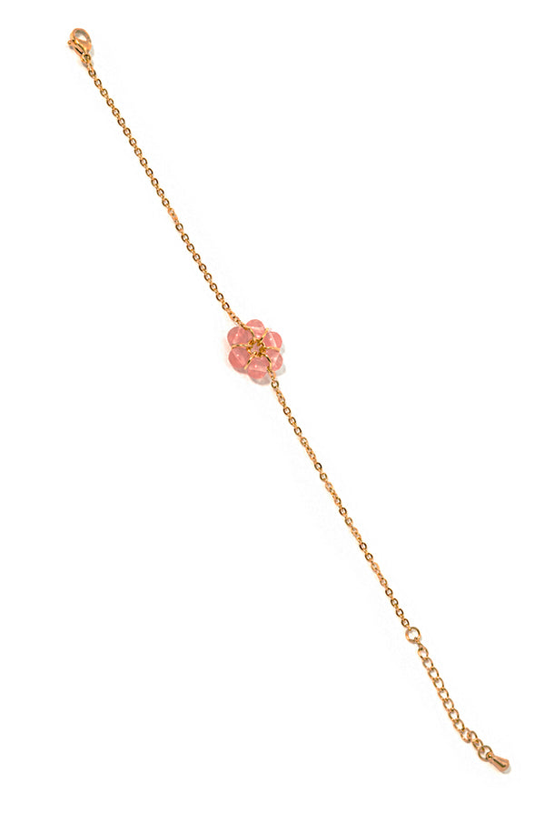 Pulsera Beaded Flower