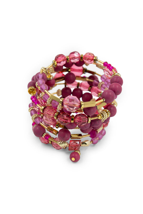 Pulsera Fucsia Boho