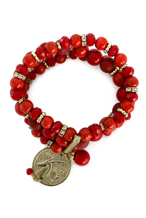 Pulsera Red B & Coin