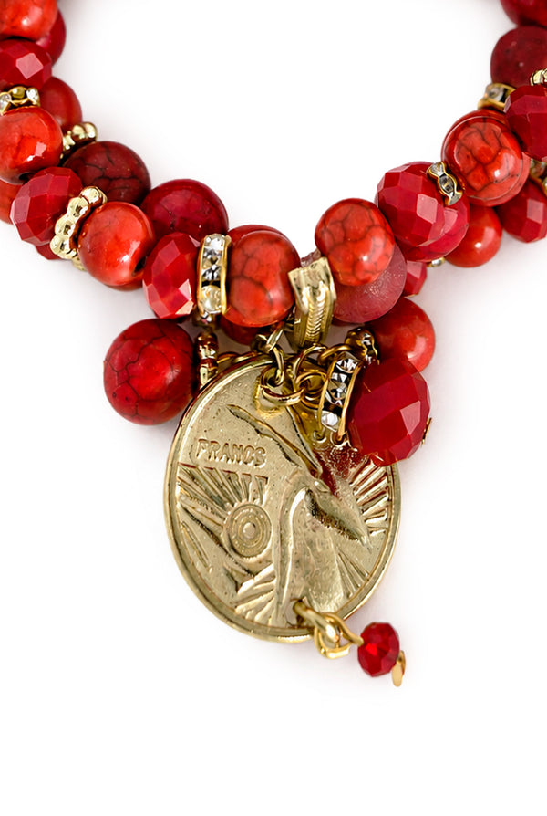 Pulsera Red B & Coin
