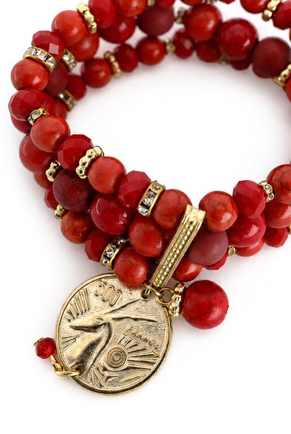 Pulsera Red B & Coin