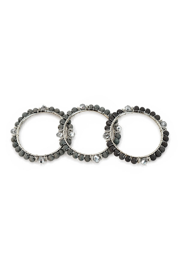 Set Grey Bracelets