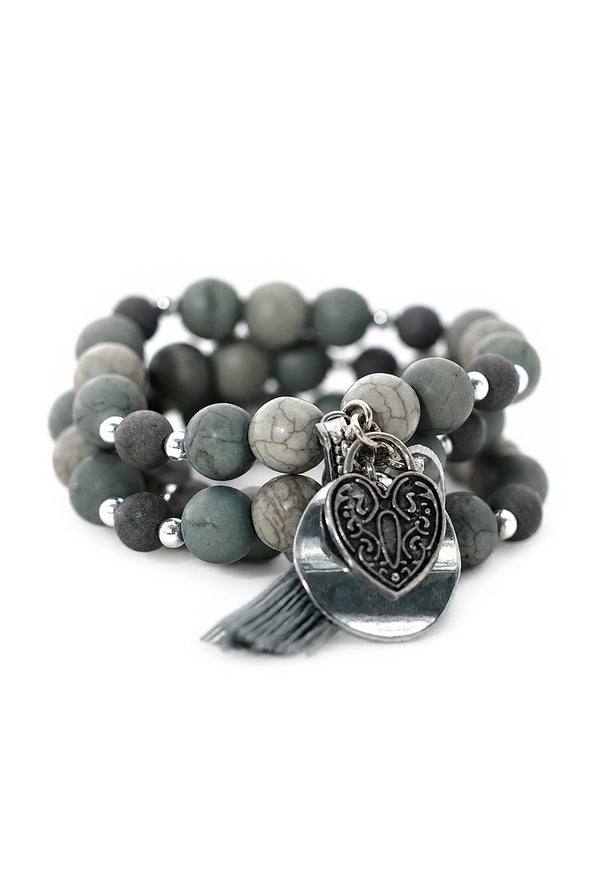 Pulsera Matte Grey