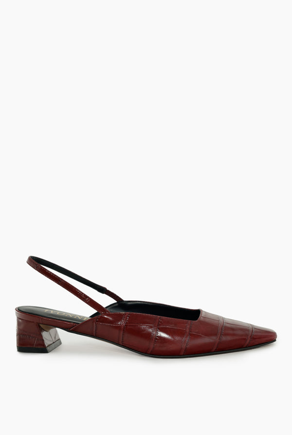 Zapato Mary Jane Croco