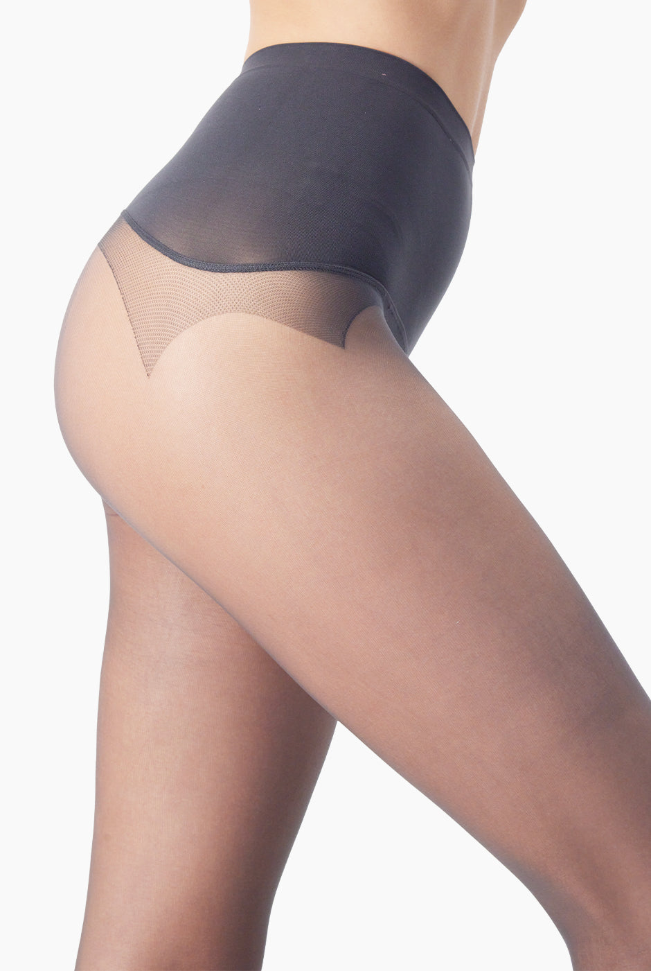 Pantymedia Sheer Control negra, elegante y ajustada