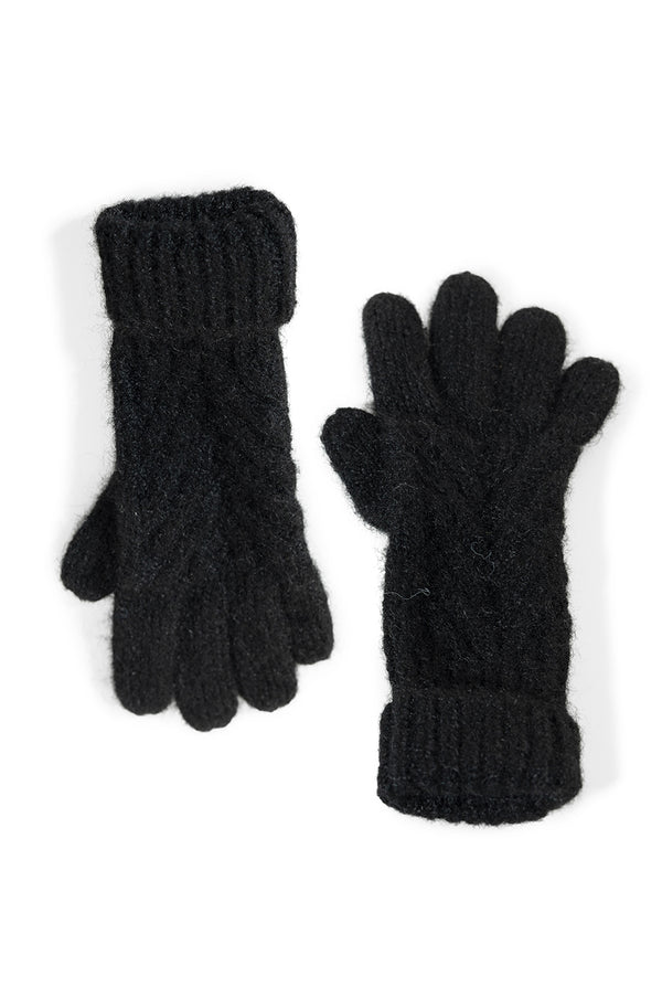 Guantes Braided Knit