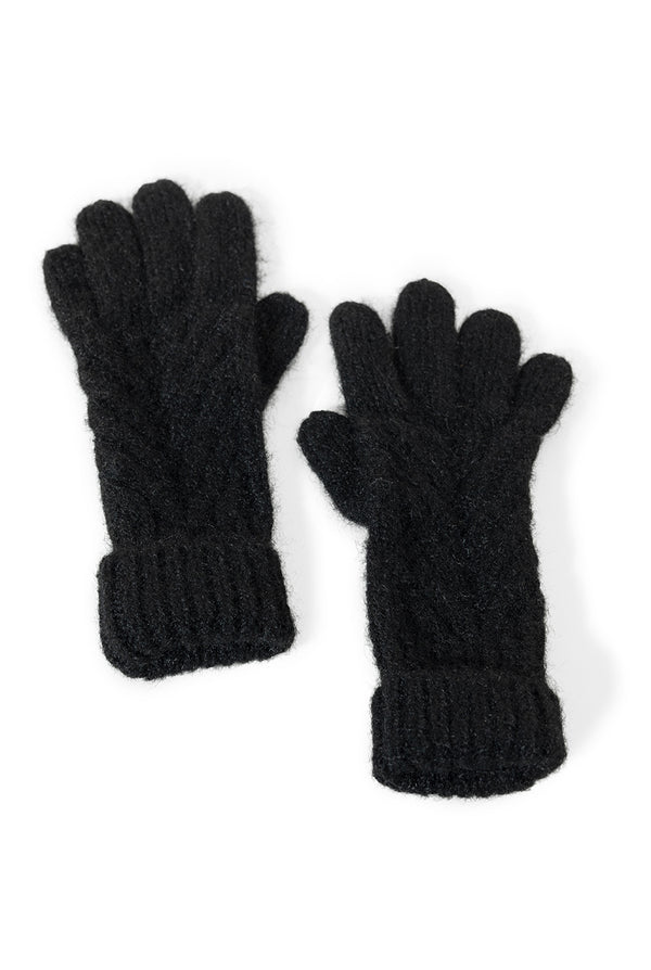 Guantes Braided Knit