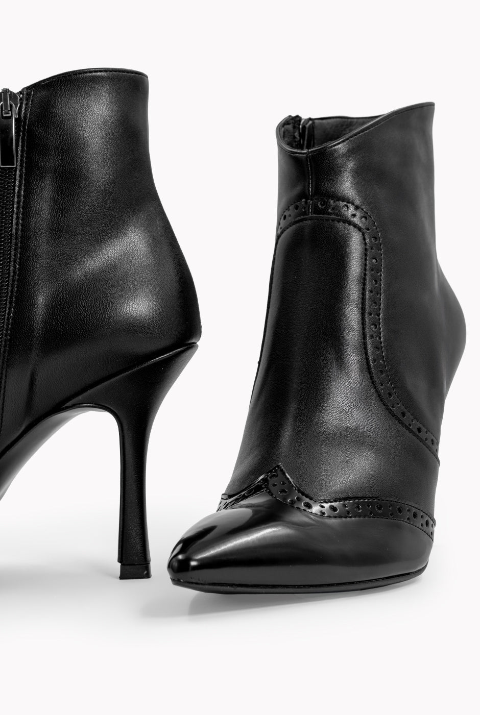 Botín Black Pleather