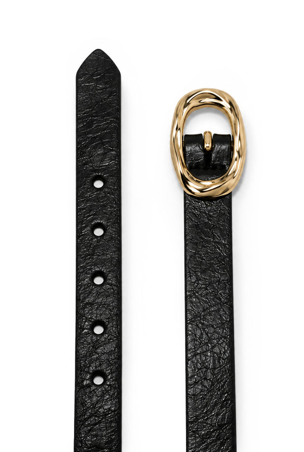 Cinturón Black Pleather