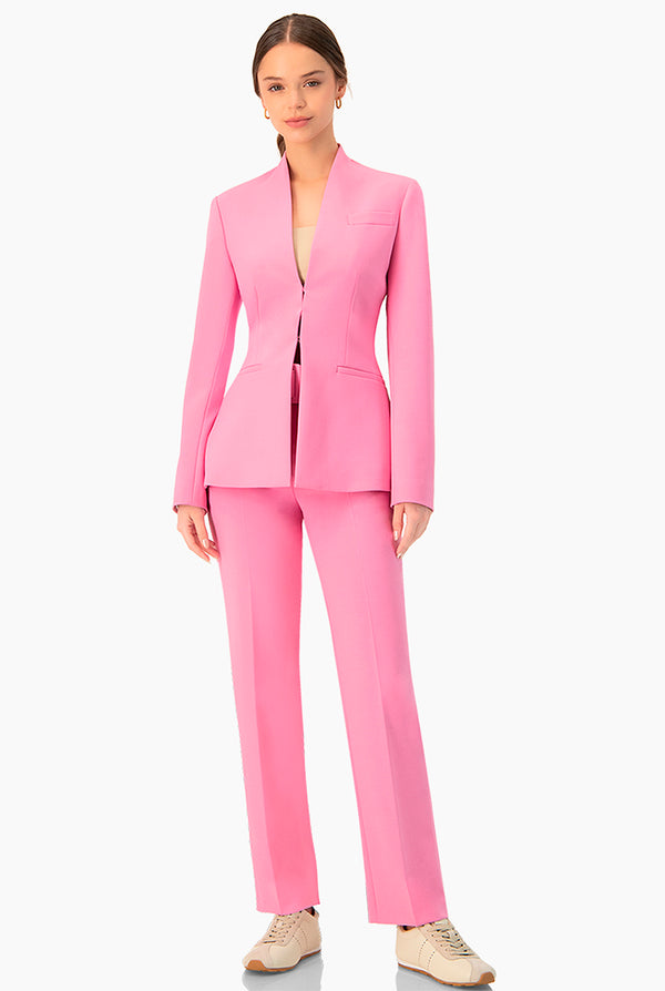 Pantalon sastreado con cinturon