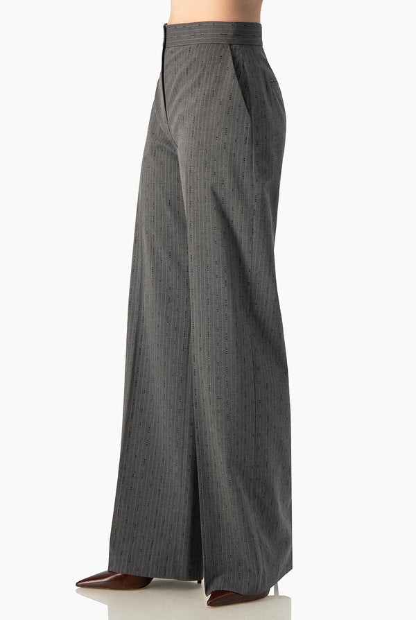 Pantalón sastreado a  rayas