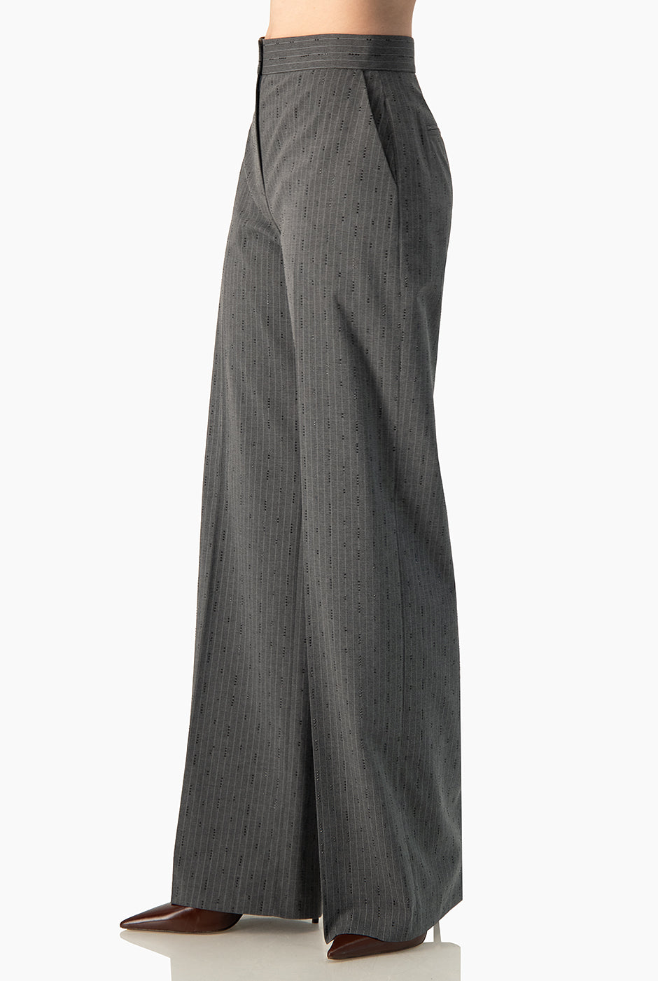 Pantalón sastreado a  rayas
