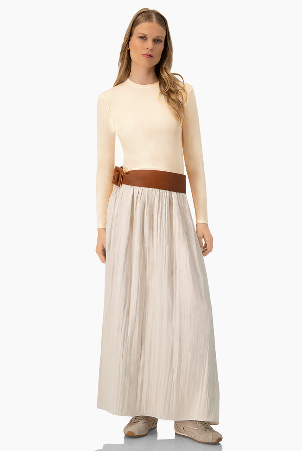 Playera basica lisa manga larga