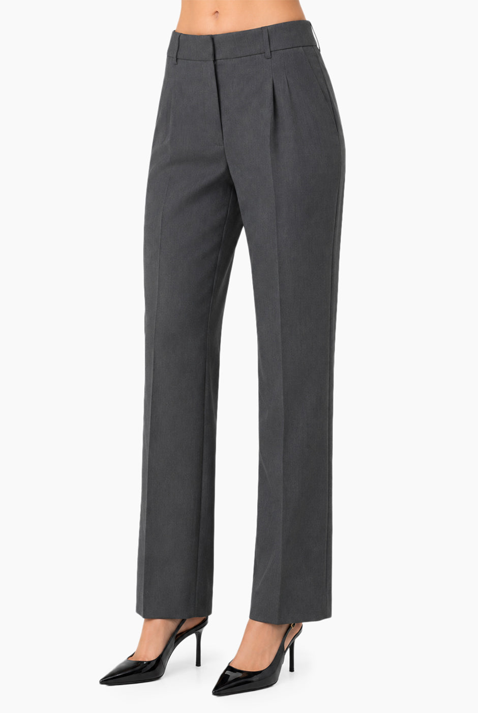 Pantalon amplio sastreado con bolsillos traseros simulados