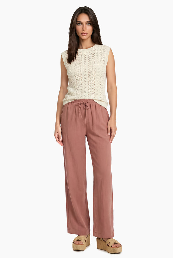 Chaleco Punto Sequins