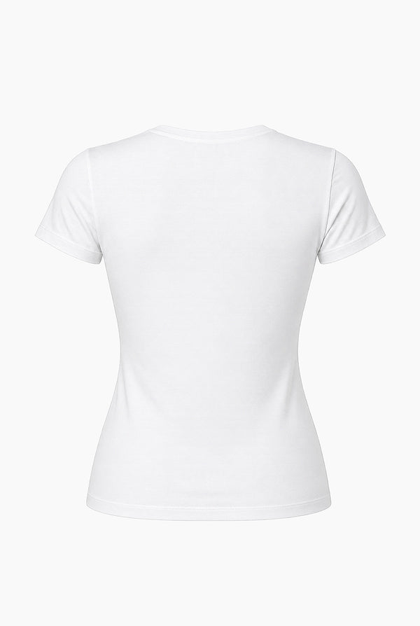 Playera basica casual de manga corta