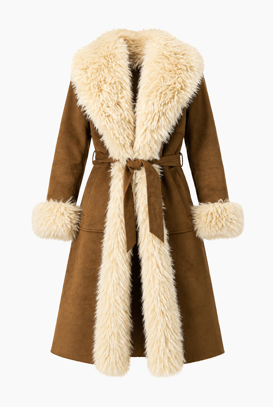 Abrigo Suede/Fur