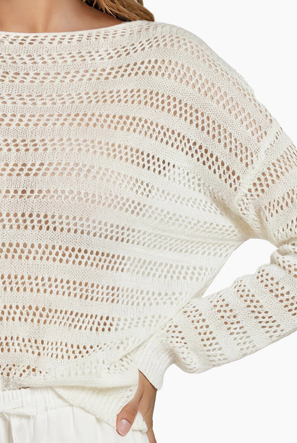 Pullover Holgado Calado