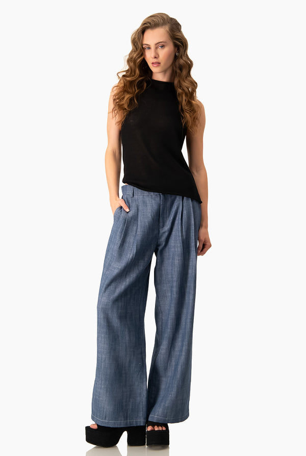 Pantalón Holgado Denim