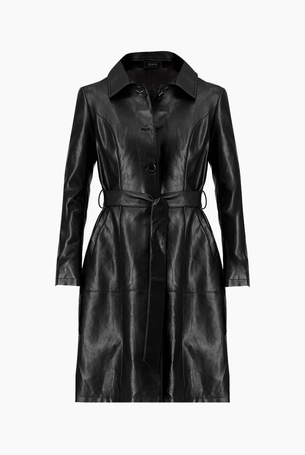 PU Dark Coat