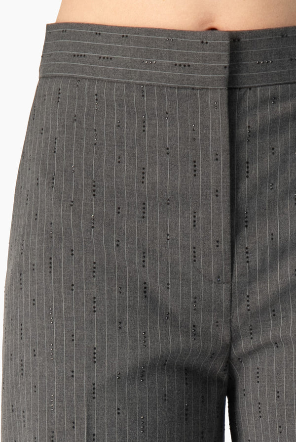 Pantalón sastreado a  rayas