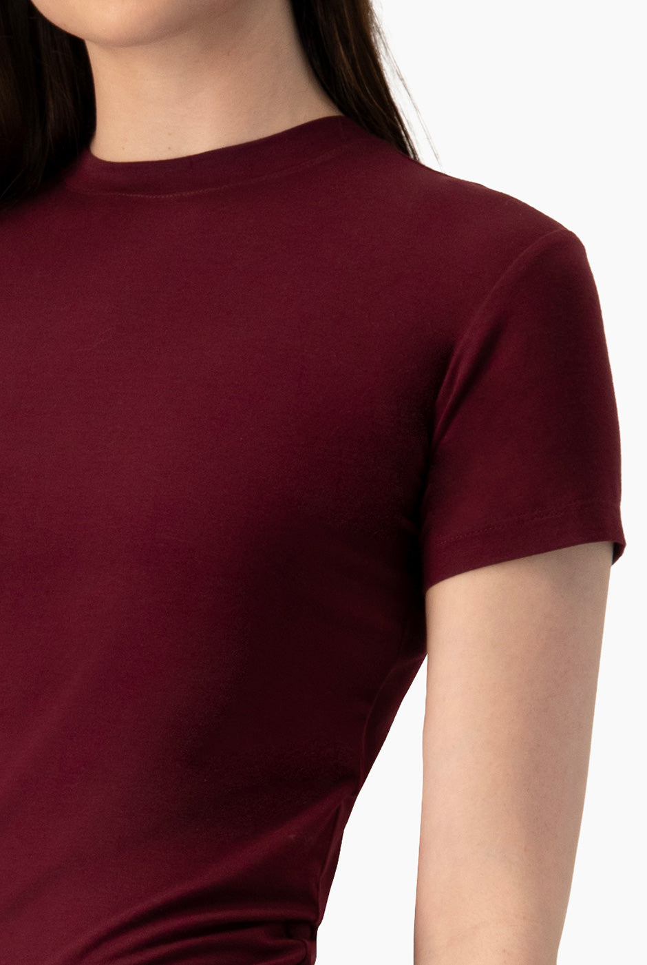 Playera basica manga corta