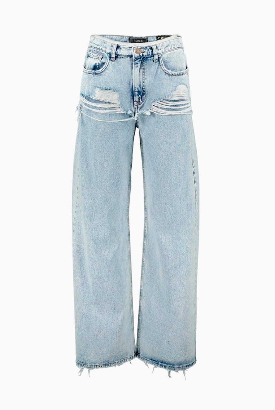 Jeans denim destroyed