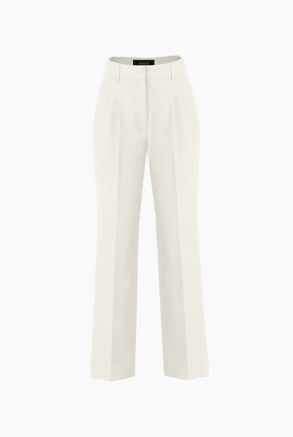 Pantalon amplio sastreado con bolsillos traseros simulados