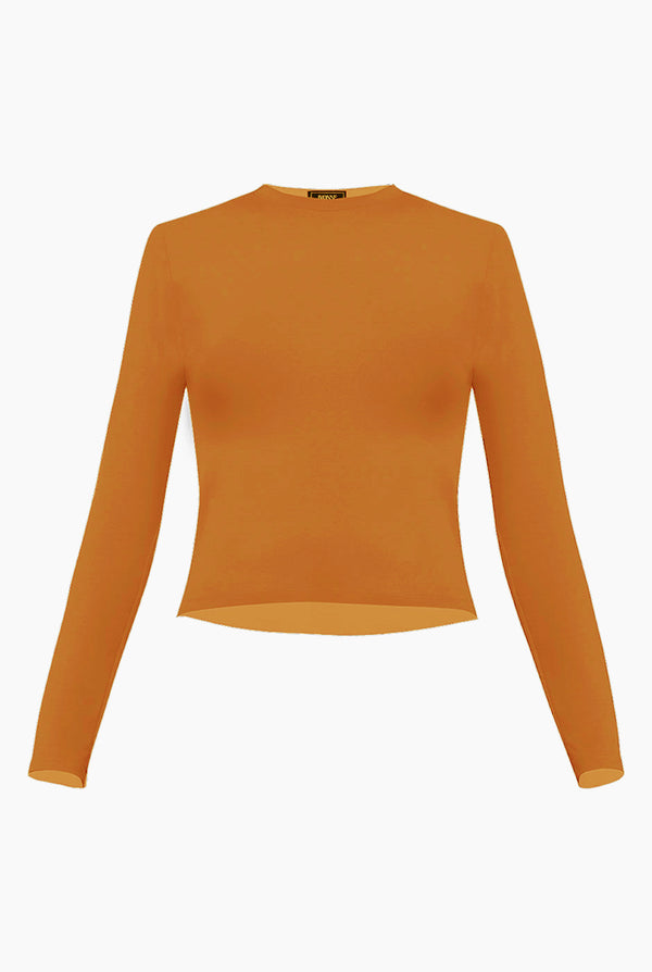 Playera basica lisa manga larga