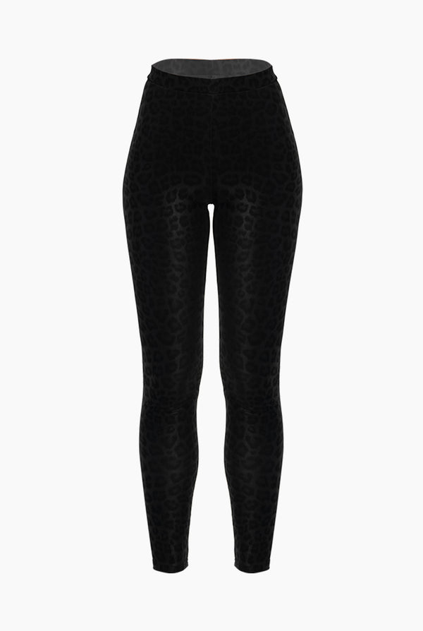 Pantalón PU Leopardo