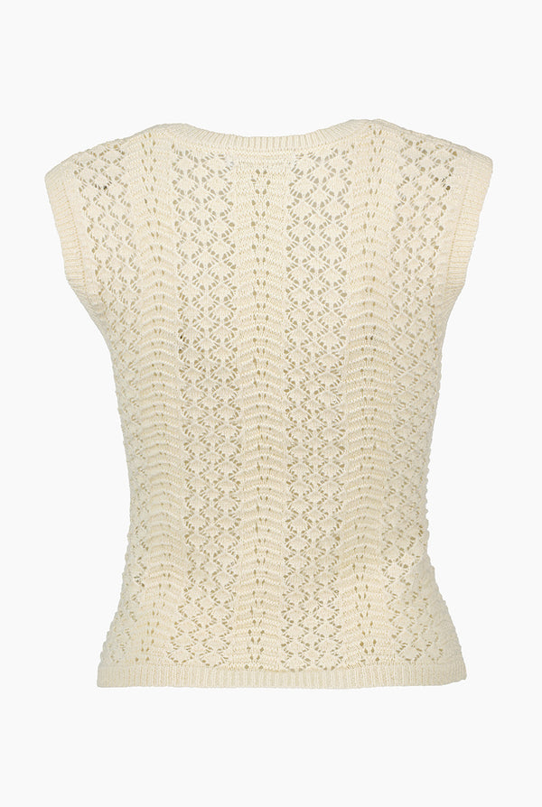 Chaleco Punto Sequins