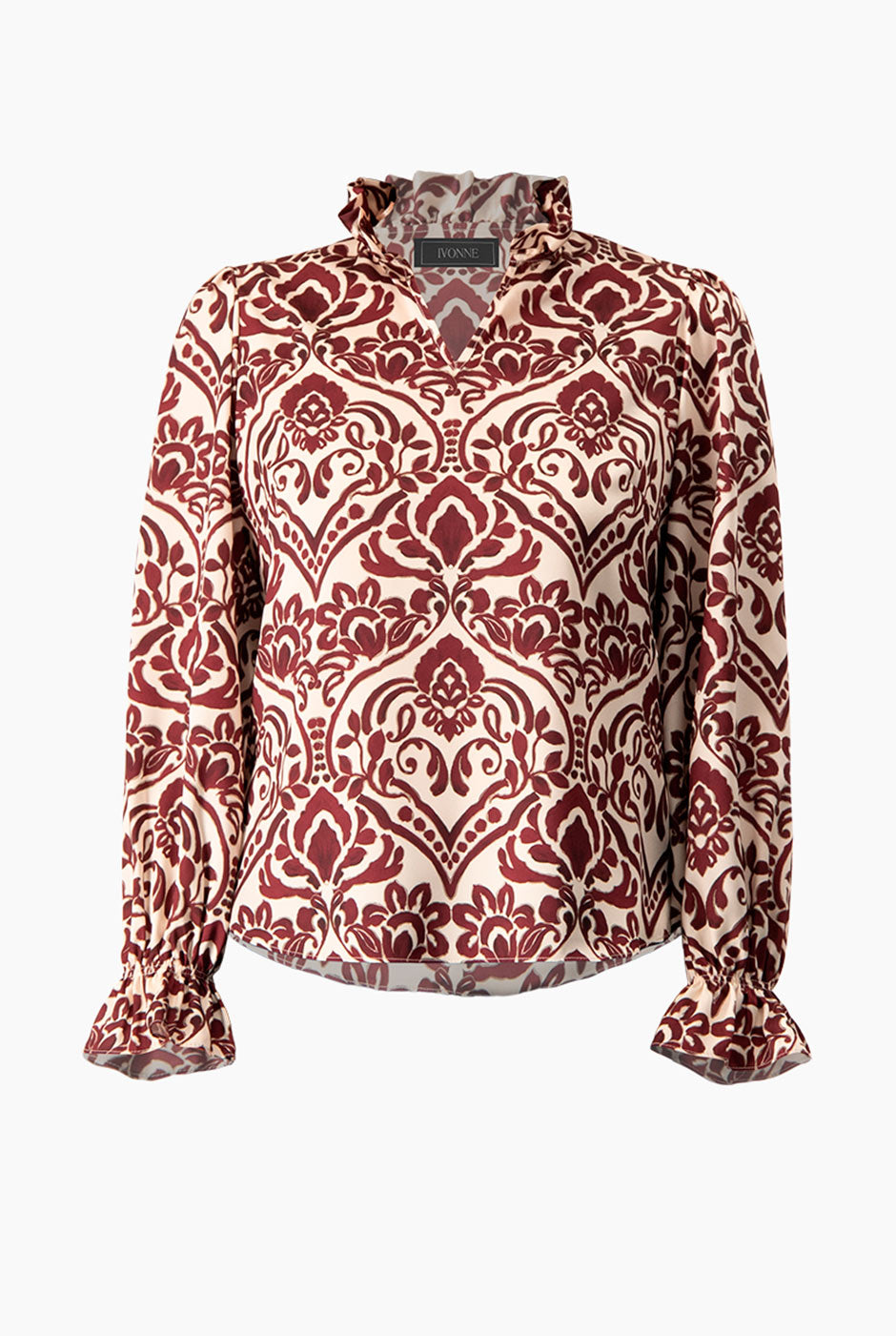 Blusa manga larga con puño