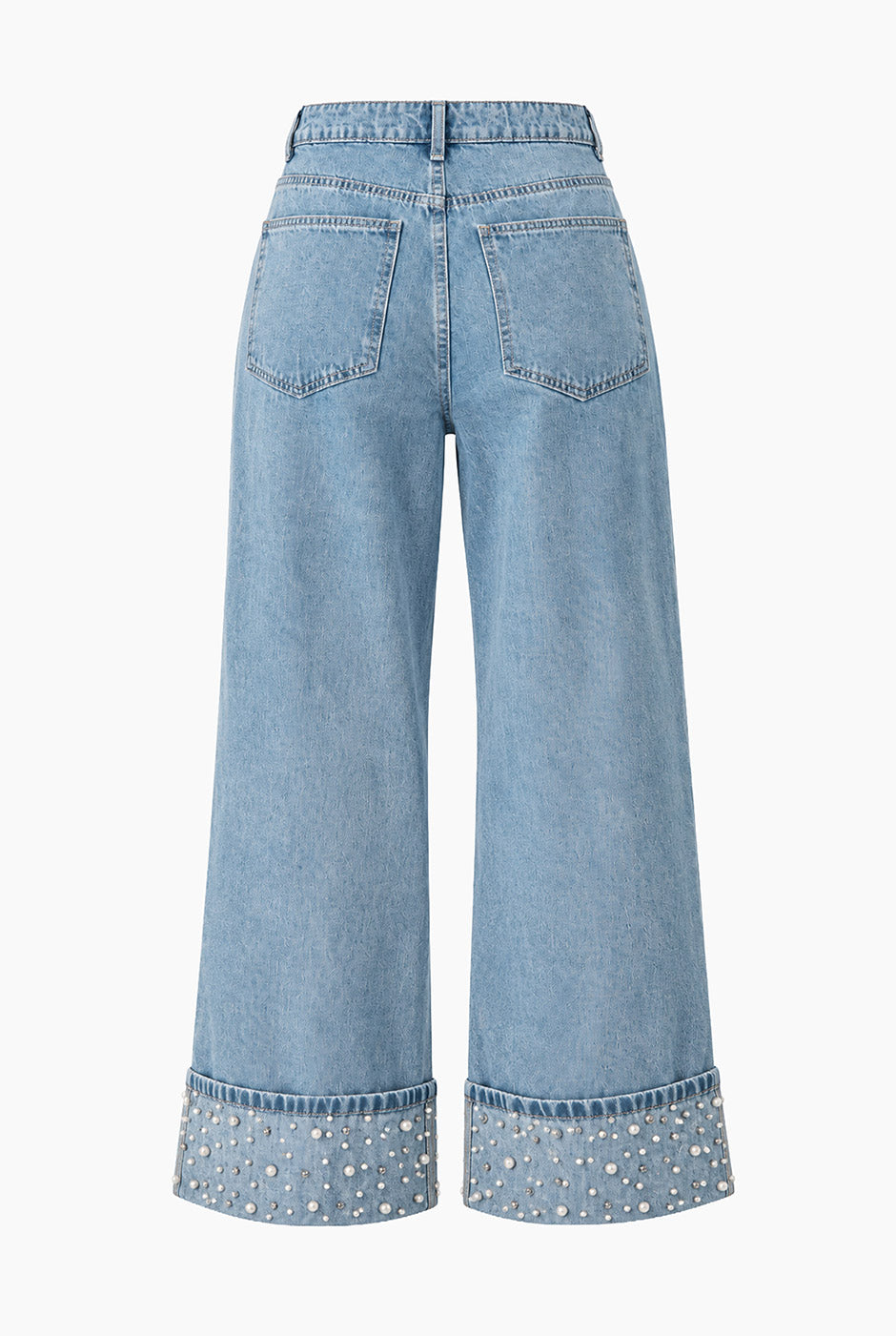 Jeans Ivonne con perlas