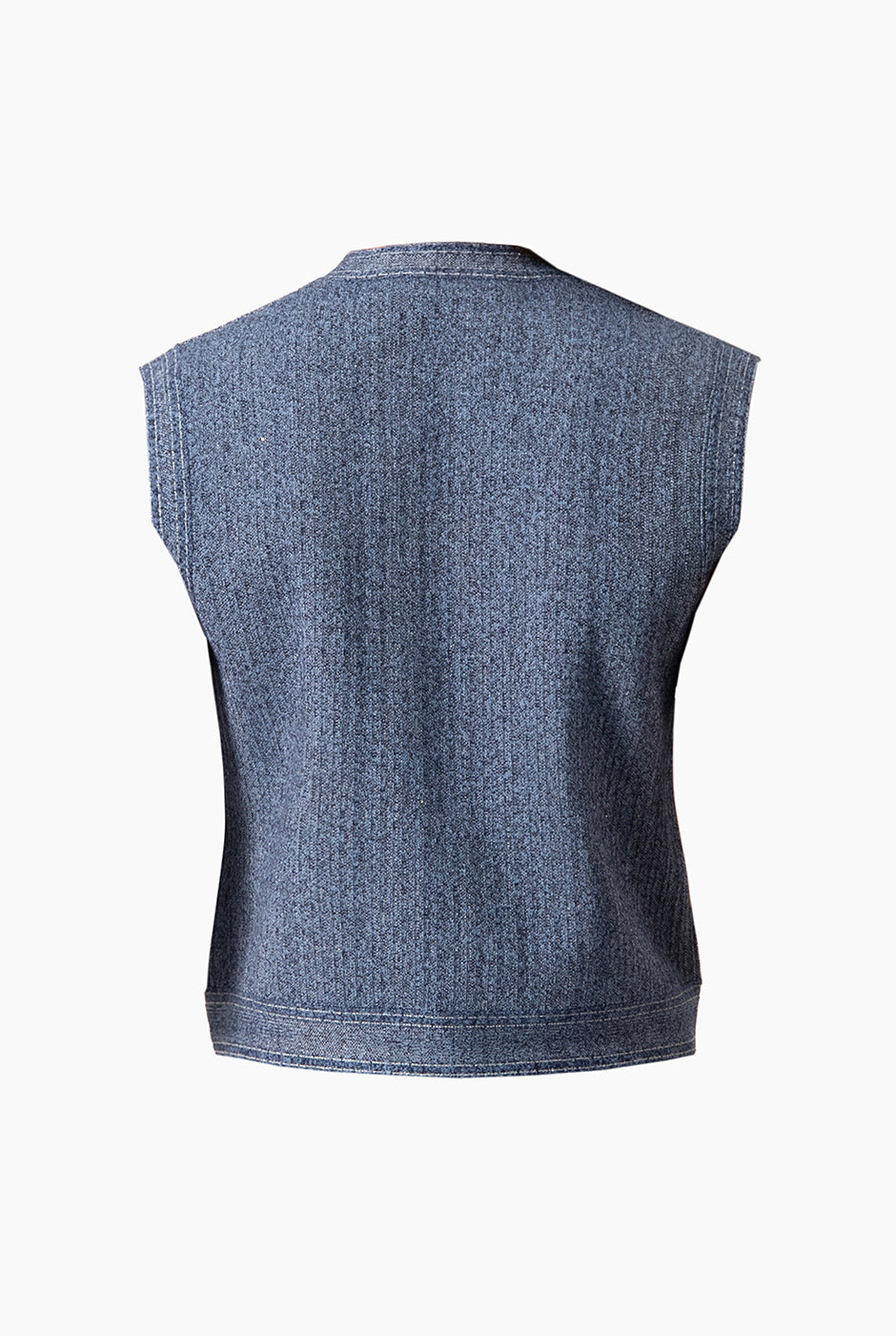 Chaleco Denim Lúrex